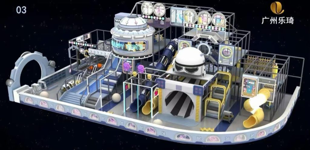 248㎡ Indoor Kids Playground - in operation