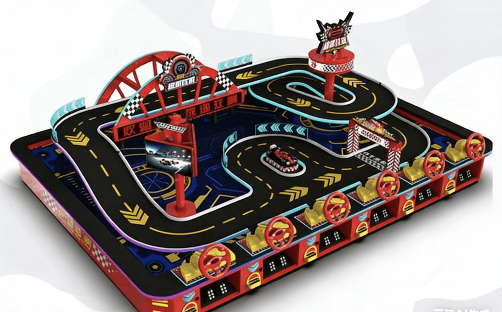 Speedy Racer 6-Player Pro - detailed features