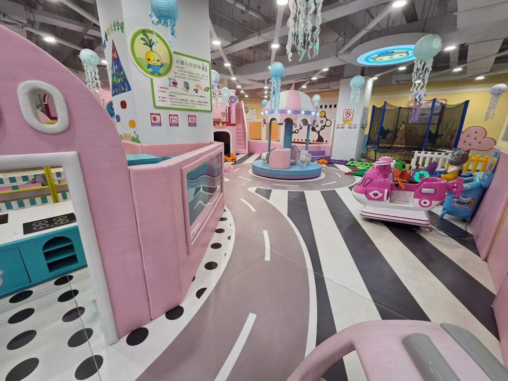 450㎡ Indoor Kids Playground - close-up details