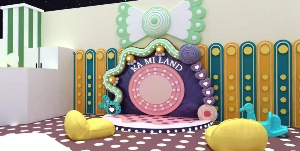 260㎡ Kids Playground - side view