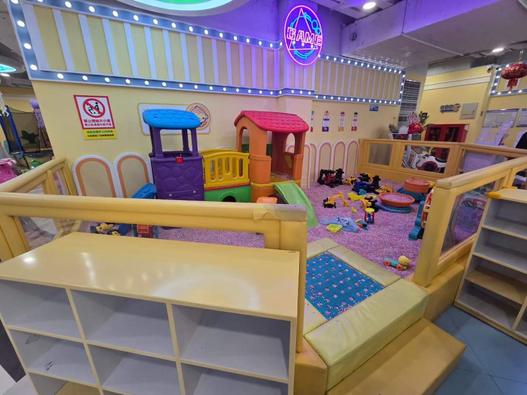 450㎡ Indoor Kids Playground - full setup overview