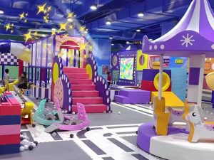 400㎡ Indoor Kids Playground - side view