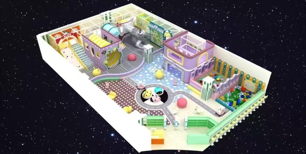 260㎡ Kids Playground - close-up details