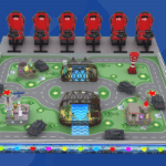 6-Player Tank Assault Flagship Edition - in operation