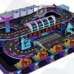 Speedy Racer 6-Player Pro - side view