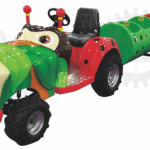 Trackless Tourist Train Series - close-up details