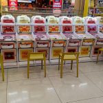 Little Marble Pinball Machine - in operation