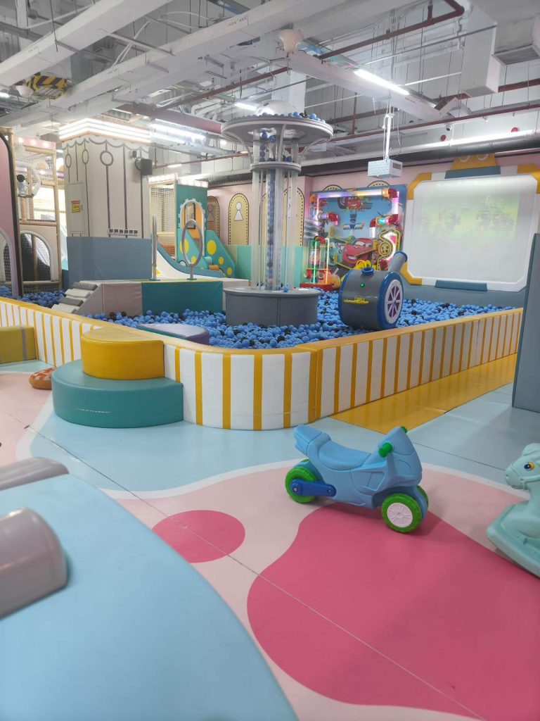 500㎡ Indoor Kids Playground - close-up details
