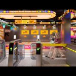 Entrance Gate Turnstile - Trendy Toy Park Store Design - GO2AMUSE