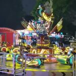 Crazy Motorcycle Ride Overview - Electric amusement ride with motorcycle seats